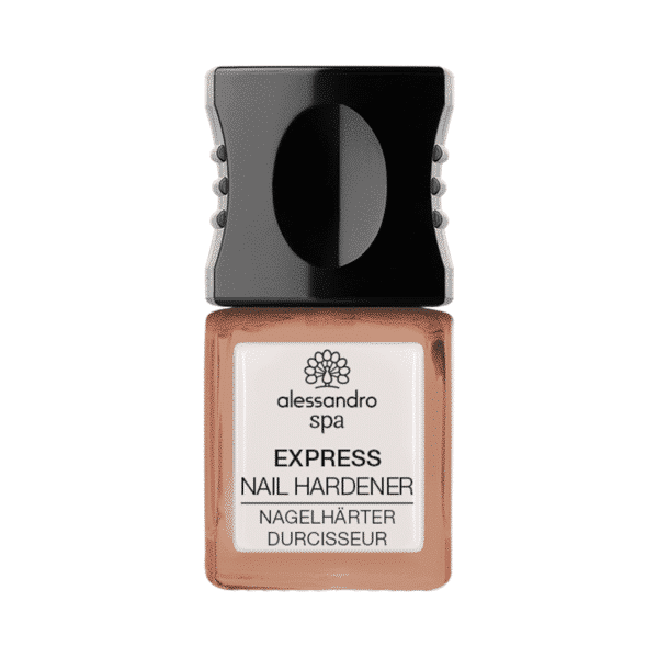 Alessandro express nail hardener hazelnut gold shimmer